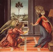 Sandro Botticelli The Annunciation painting